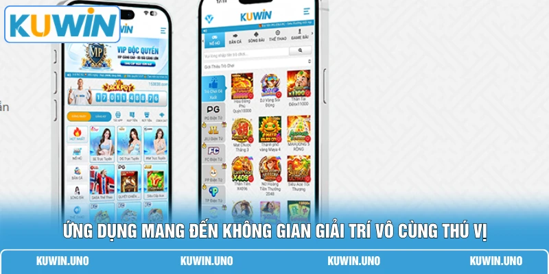 Ứng dụng mang đến không gian giải trí vô cùng thú vị 